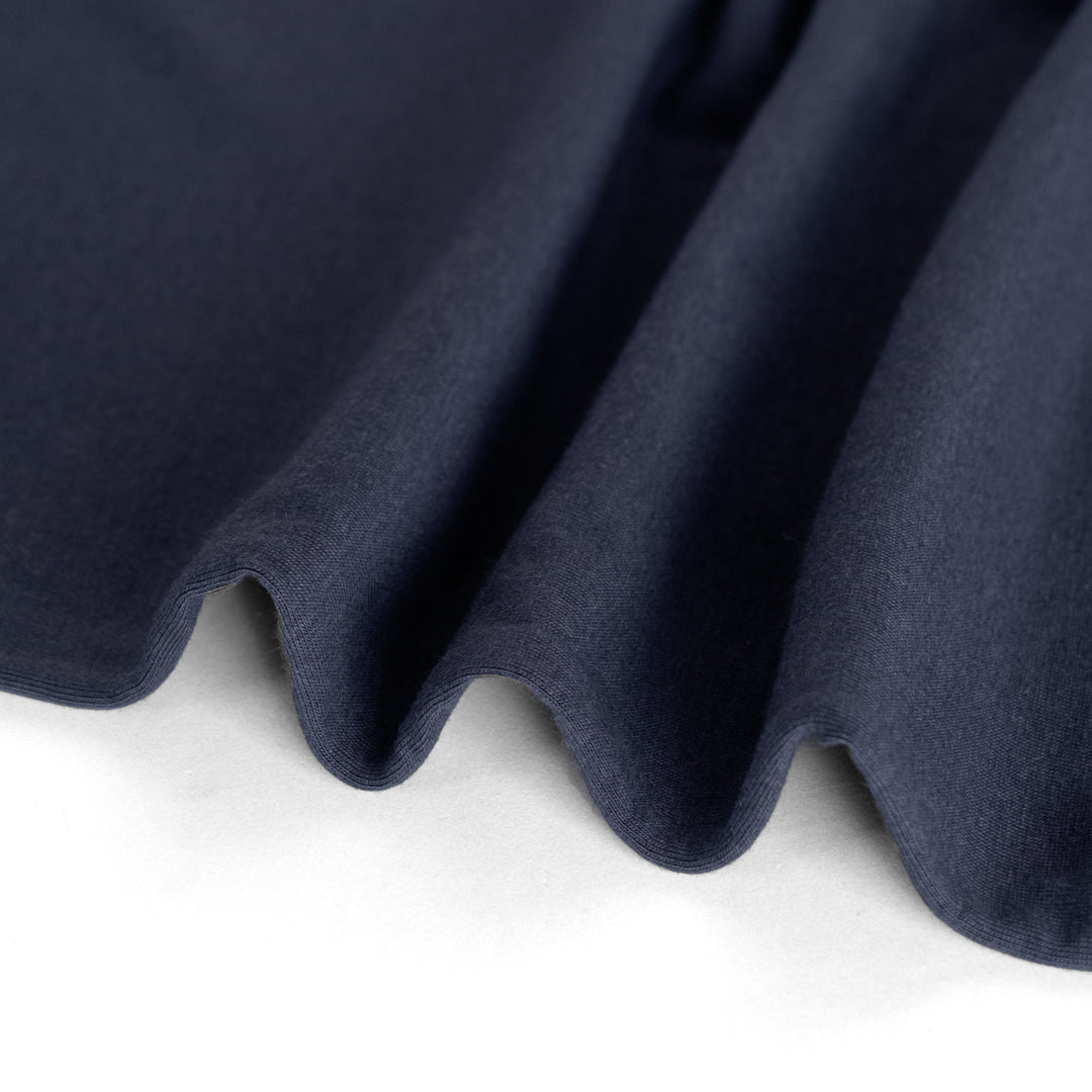 Cotton Modal Jersey Knit - Navy