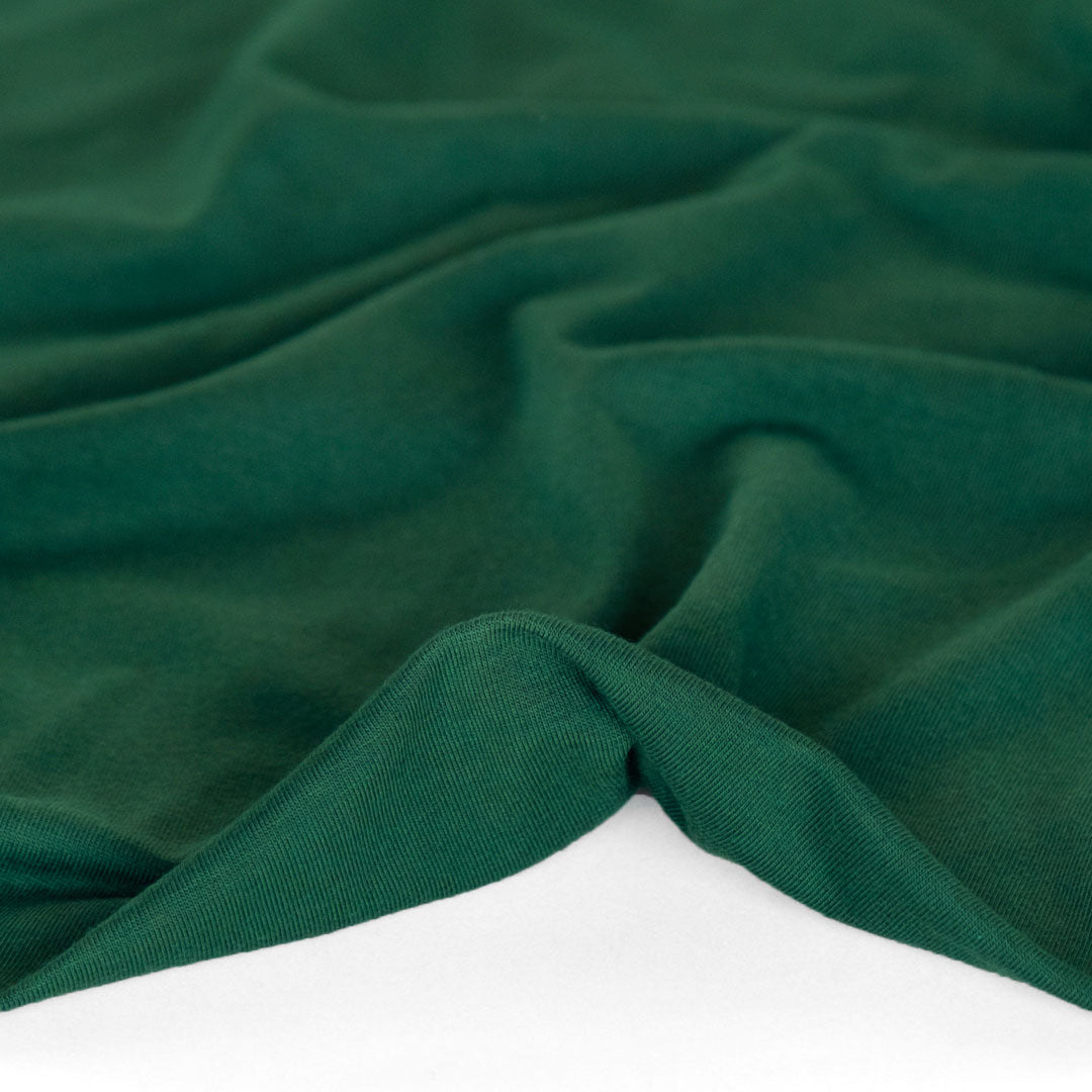 Cotton Modal Jersey Knit - Emerald
