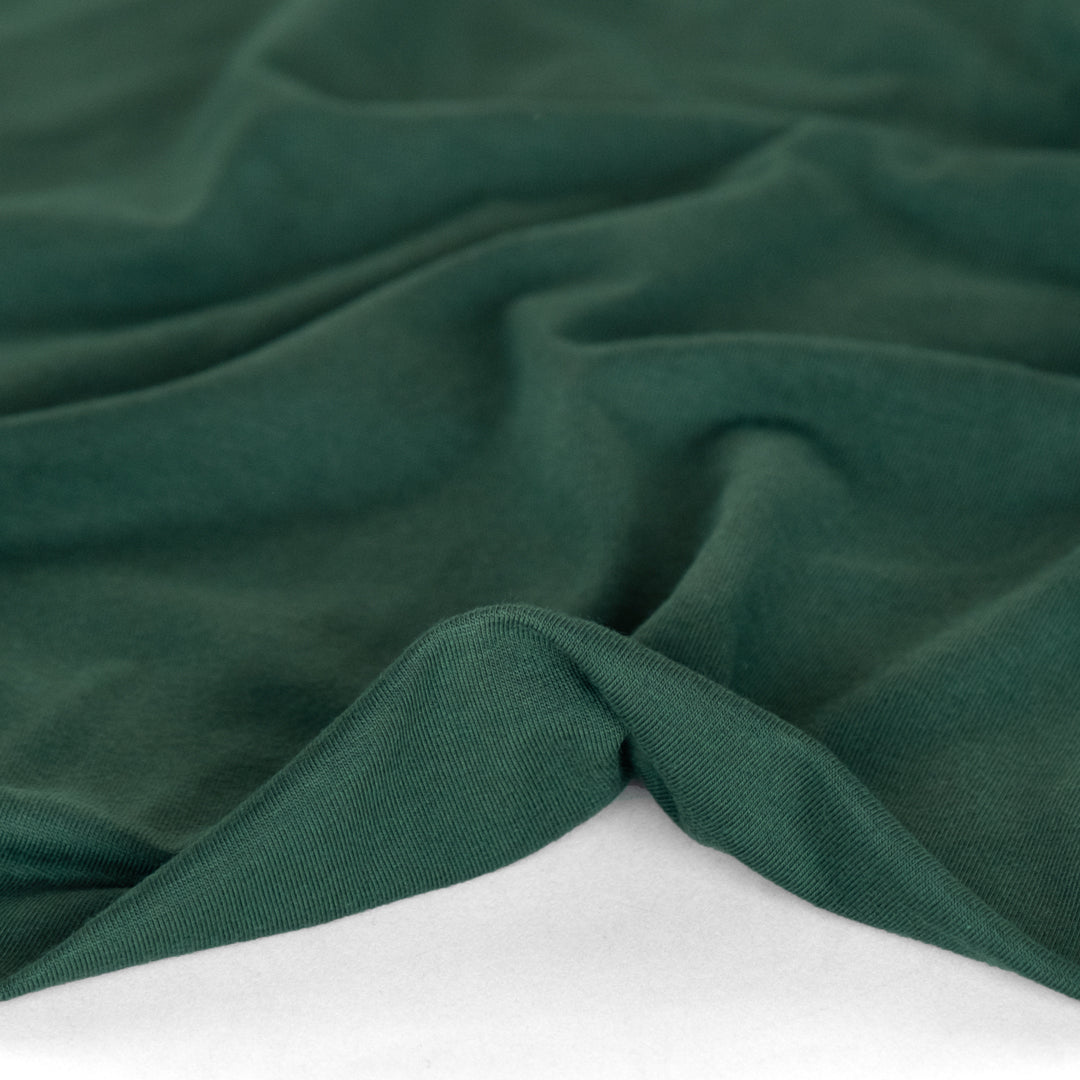 Cotton Modal Jersey Knit - Pine | Blackbird Fabrics