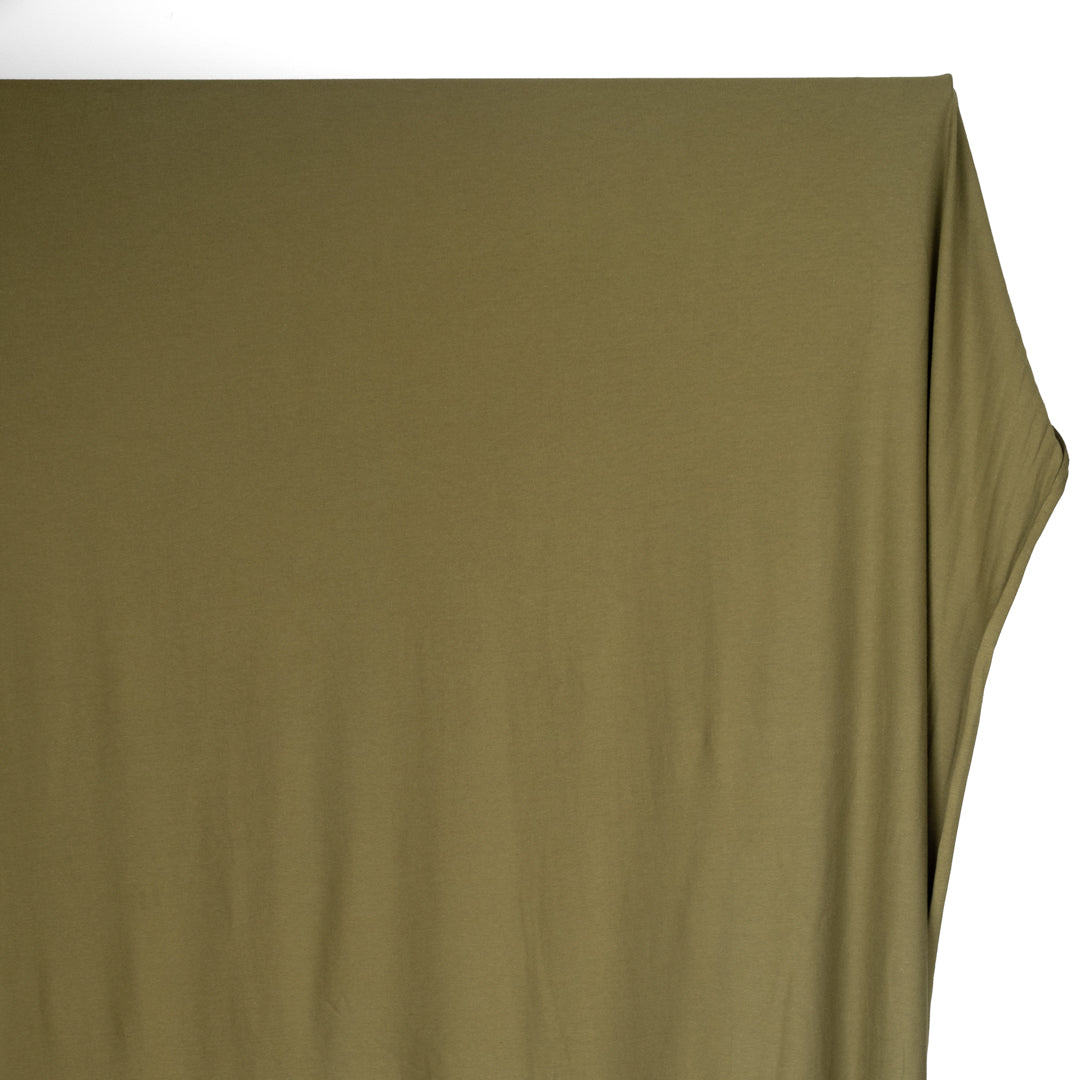 Cotton Modal Jersey Knit - Caper | Blackbird Fabrics