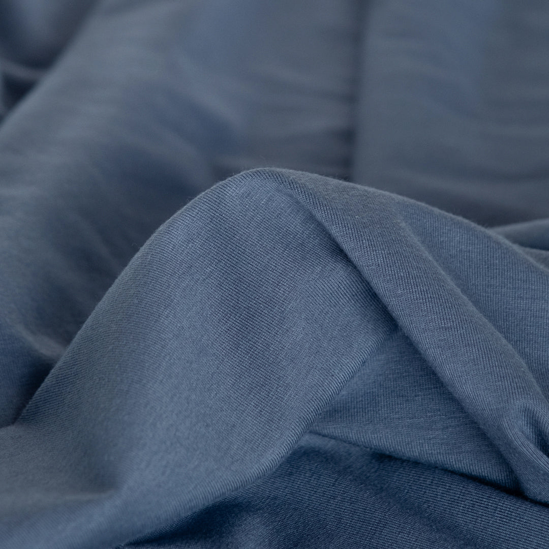 Cotton Modal Jersey Knit - Pacific