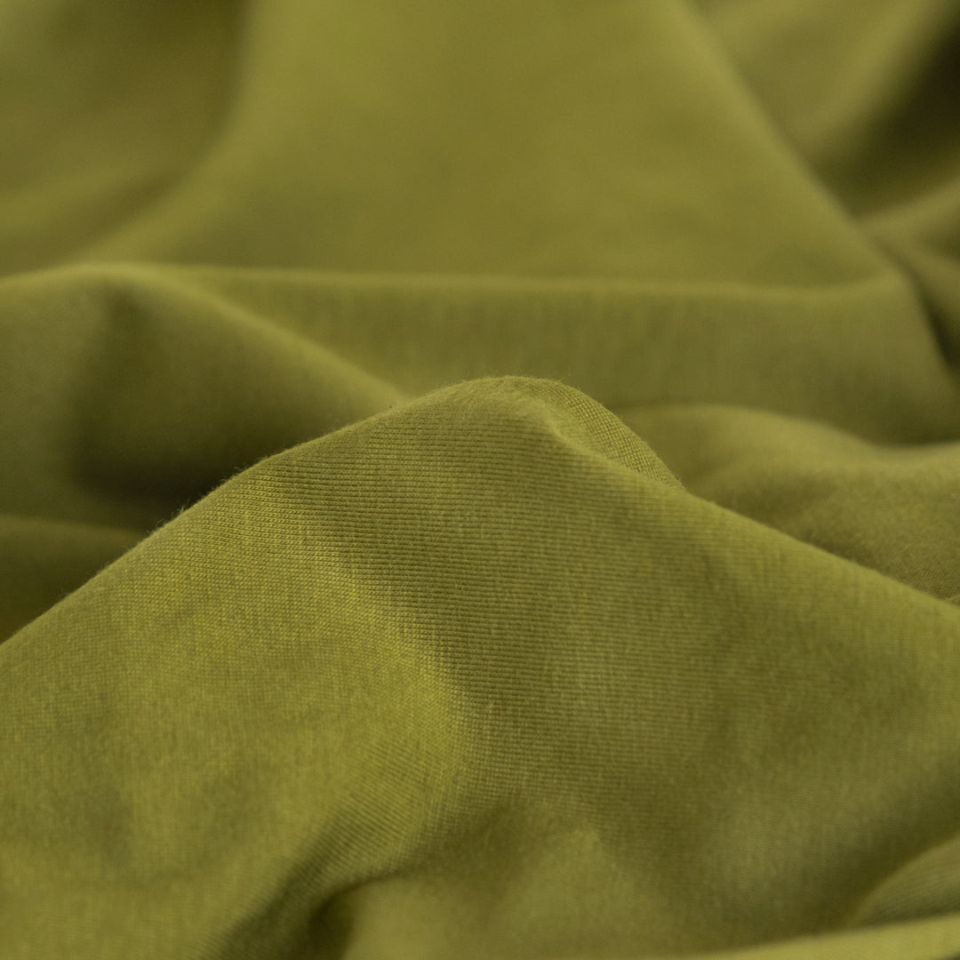 Cotton Modal Jersey Knit - Basil