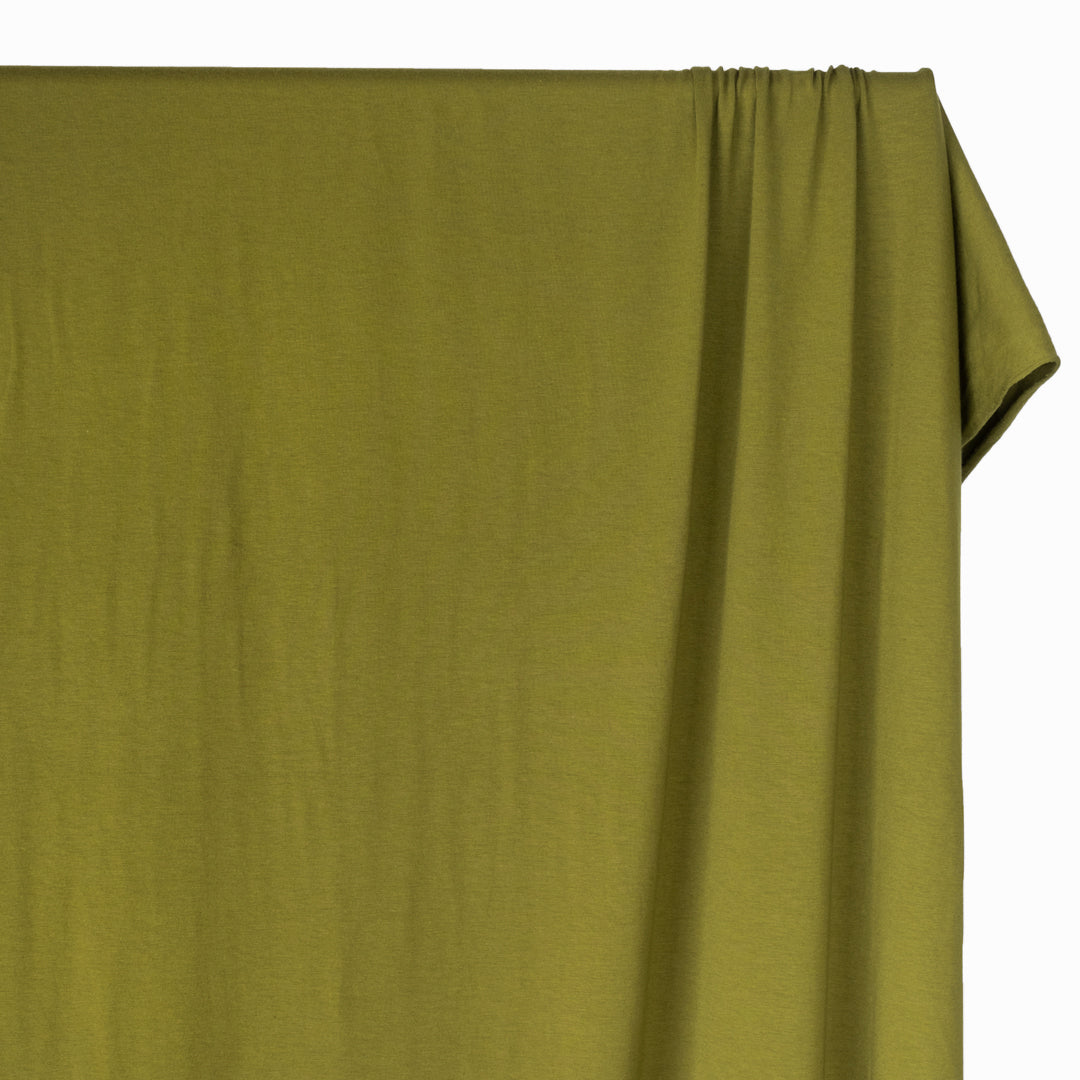 Cotton Modal Jersey Knit - Basil