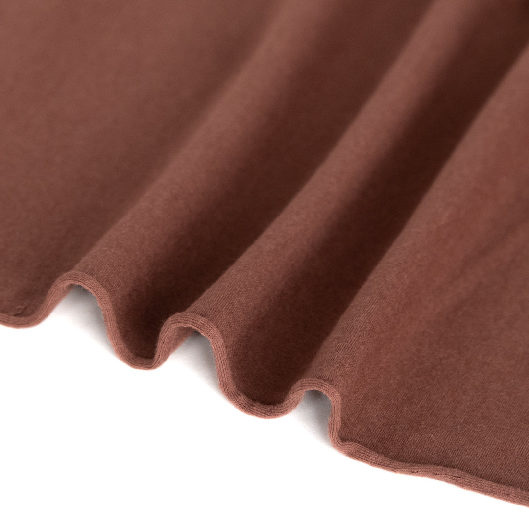 Cotton Modal Jersey Knit - Baked Clay | Blackbird Fabrics