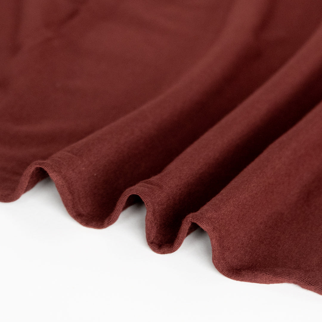 Cotton Modal Jersey Knit - Merlot | Blackbird Fabrics
