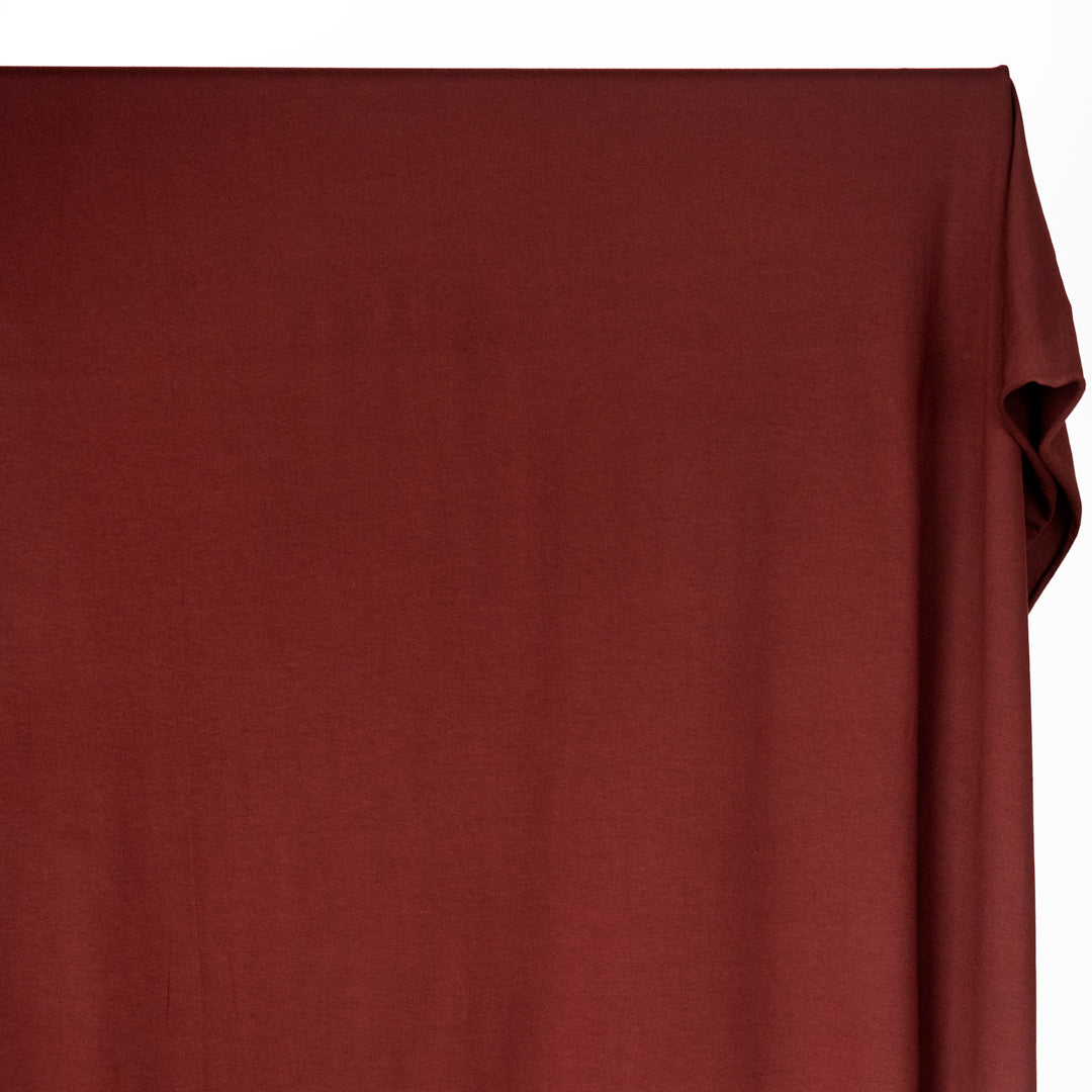 Cotton Modal Jersey Knit - Merlot | Blackbird Fabrics