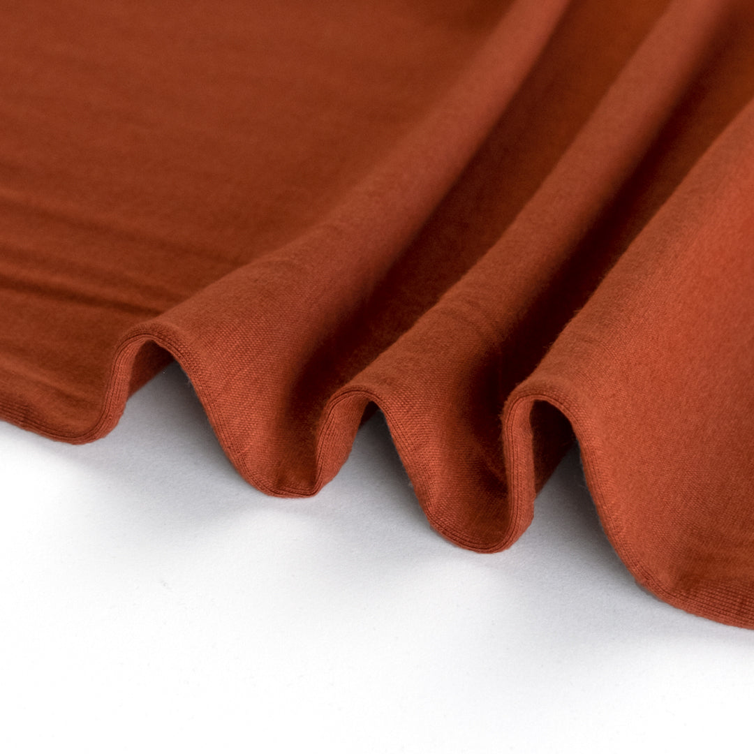 Cotton Modal Jersey Knit - Paprika | Blackbird Fabrics