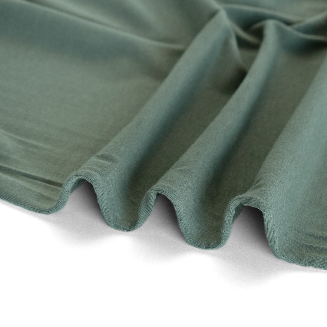 Cotton Modal Jersey Knit - Dusty Jade | Blackbird Fabrics