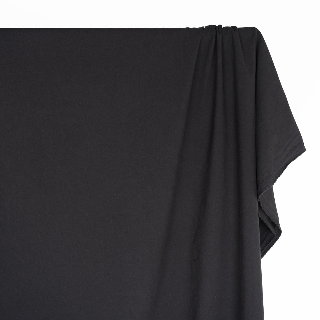 4.5oz Sandwashed Cotton - Black
