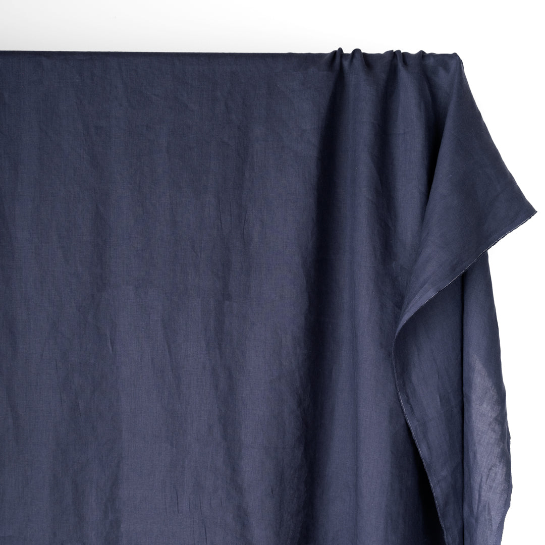Everyday Linen - Vintage Indigo | Blackbird Fabrics