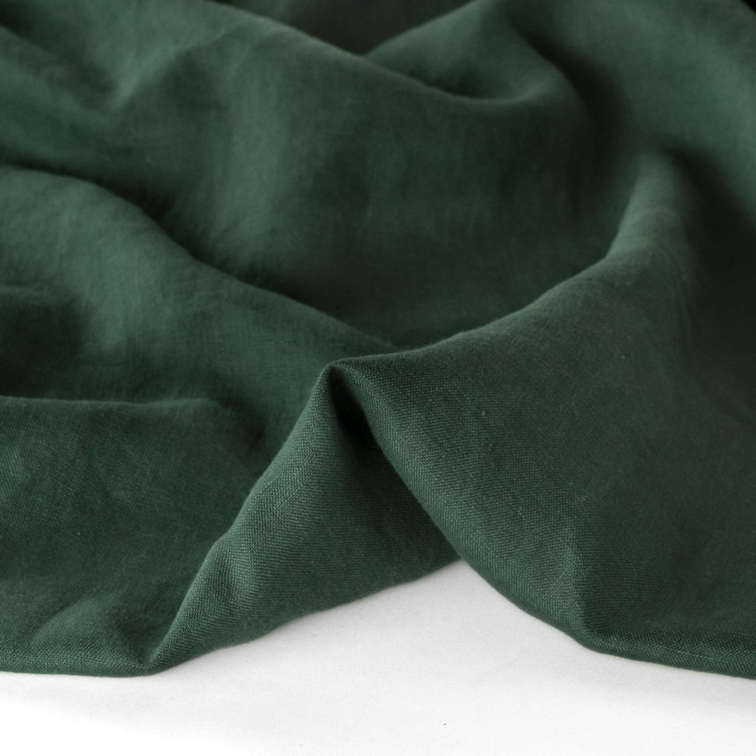 Everyday Linen - Pine | Blackbird Fabrics