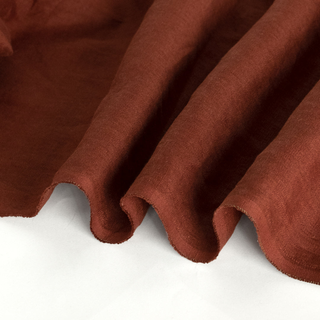 Everyday Linen - Brick | Blackbird Fabrics