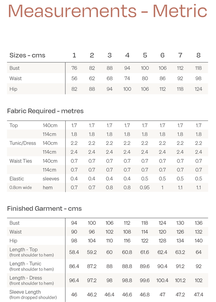Array Top & Dress - Papercut Patterns | Blackbird Fabrics