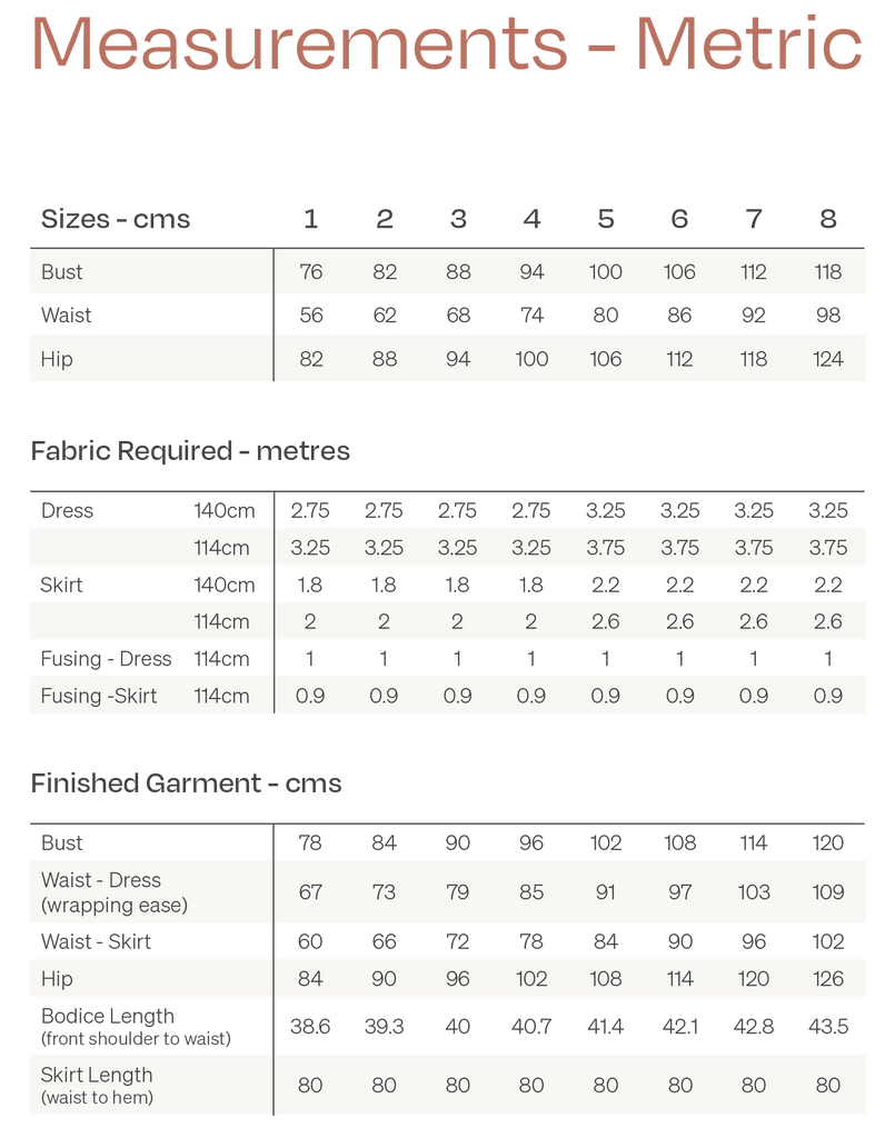 Aura Dress & Skirt - Papercut Patterns