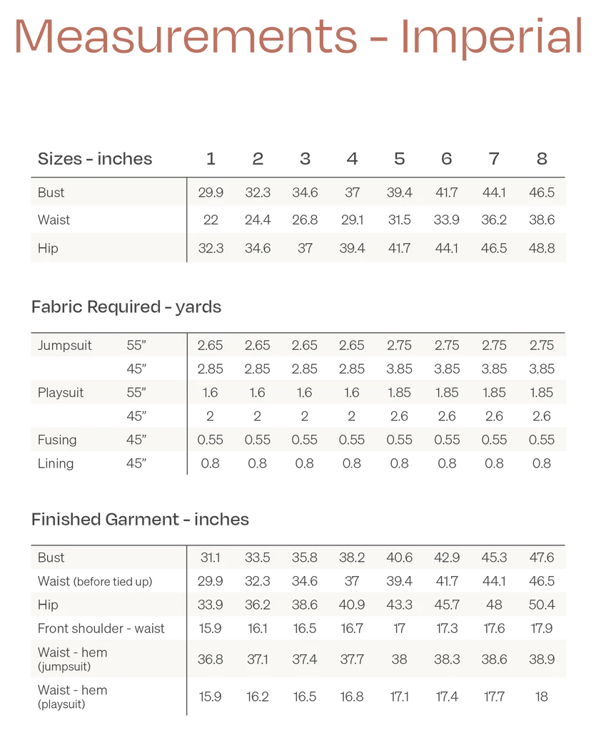 Sierra Jumpsuit - Papercut Patterns