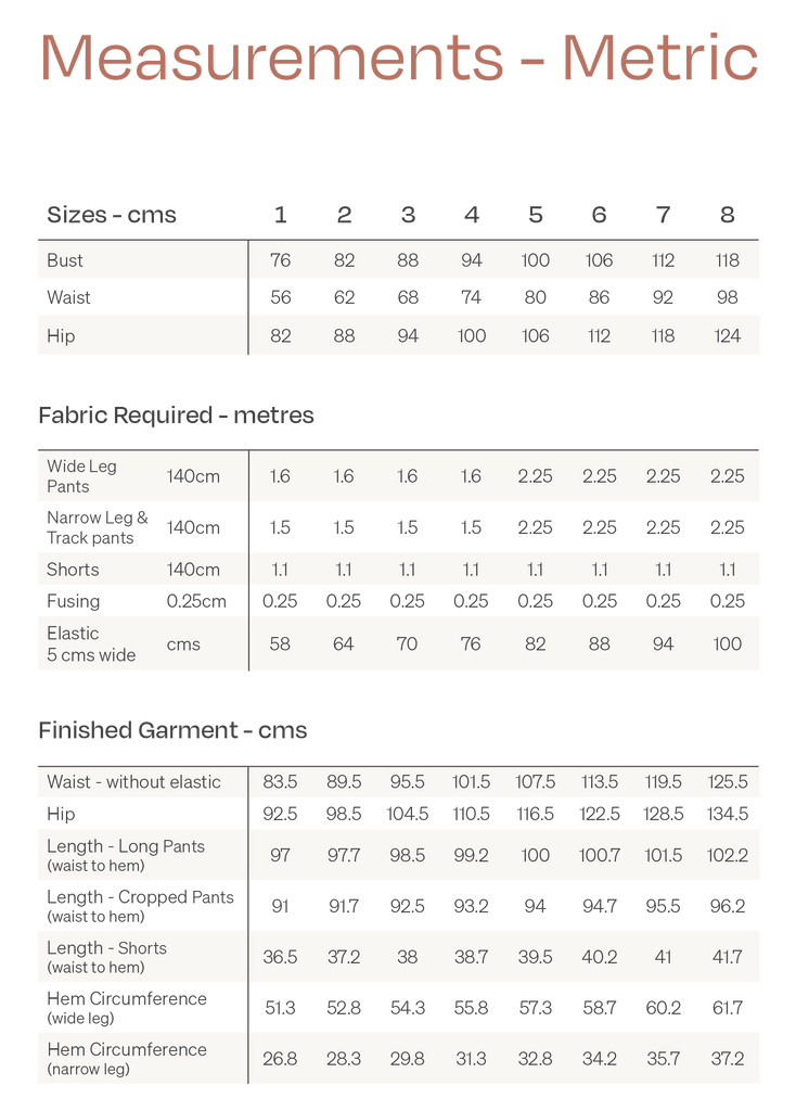 Tula Pants - Papercut Patterns