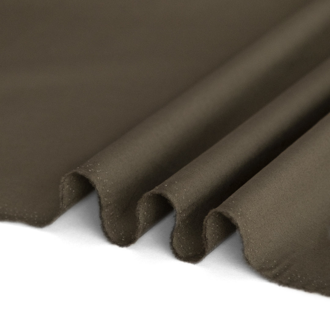 Washed Cotton Poplin - Olive | Blackbird Fabrics