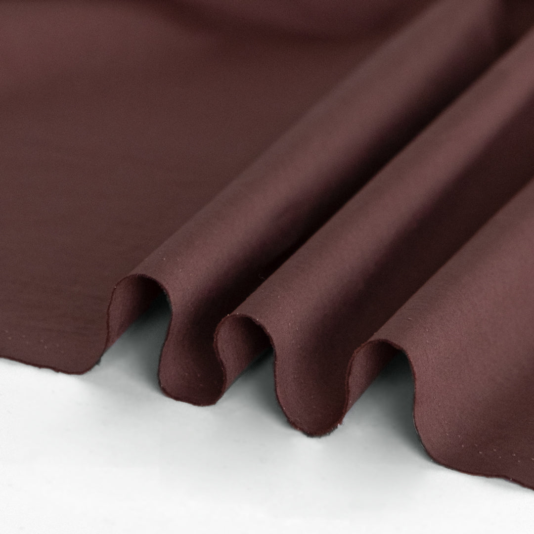 Washed Cotton Poplin - Deep Mauve | Blackbird Fabrics