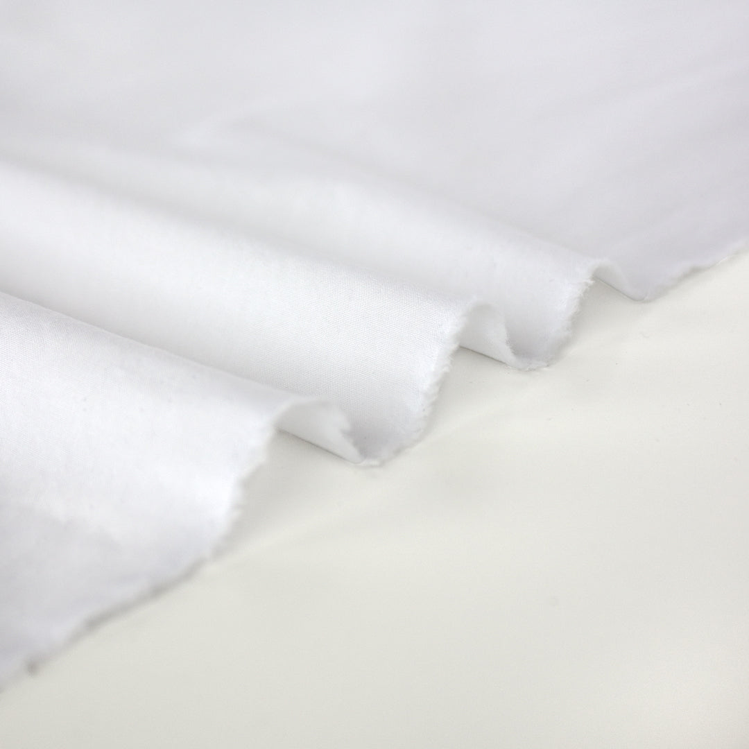 Washed Cotton Poplin - White