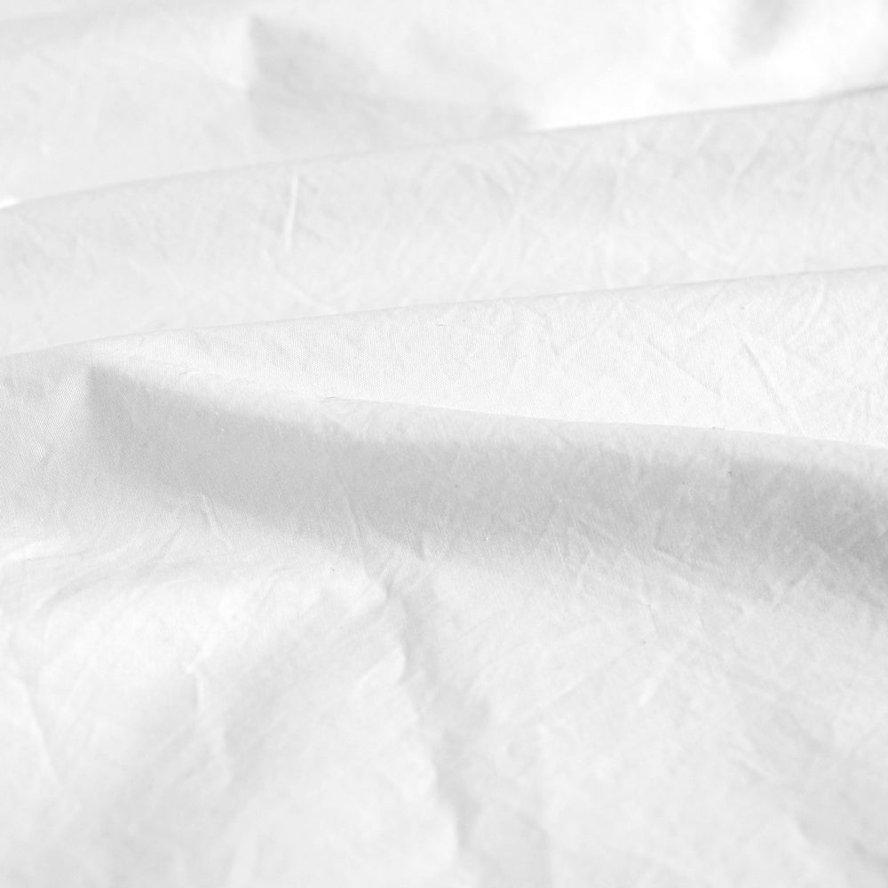 Washed Cotton Poplin - White