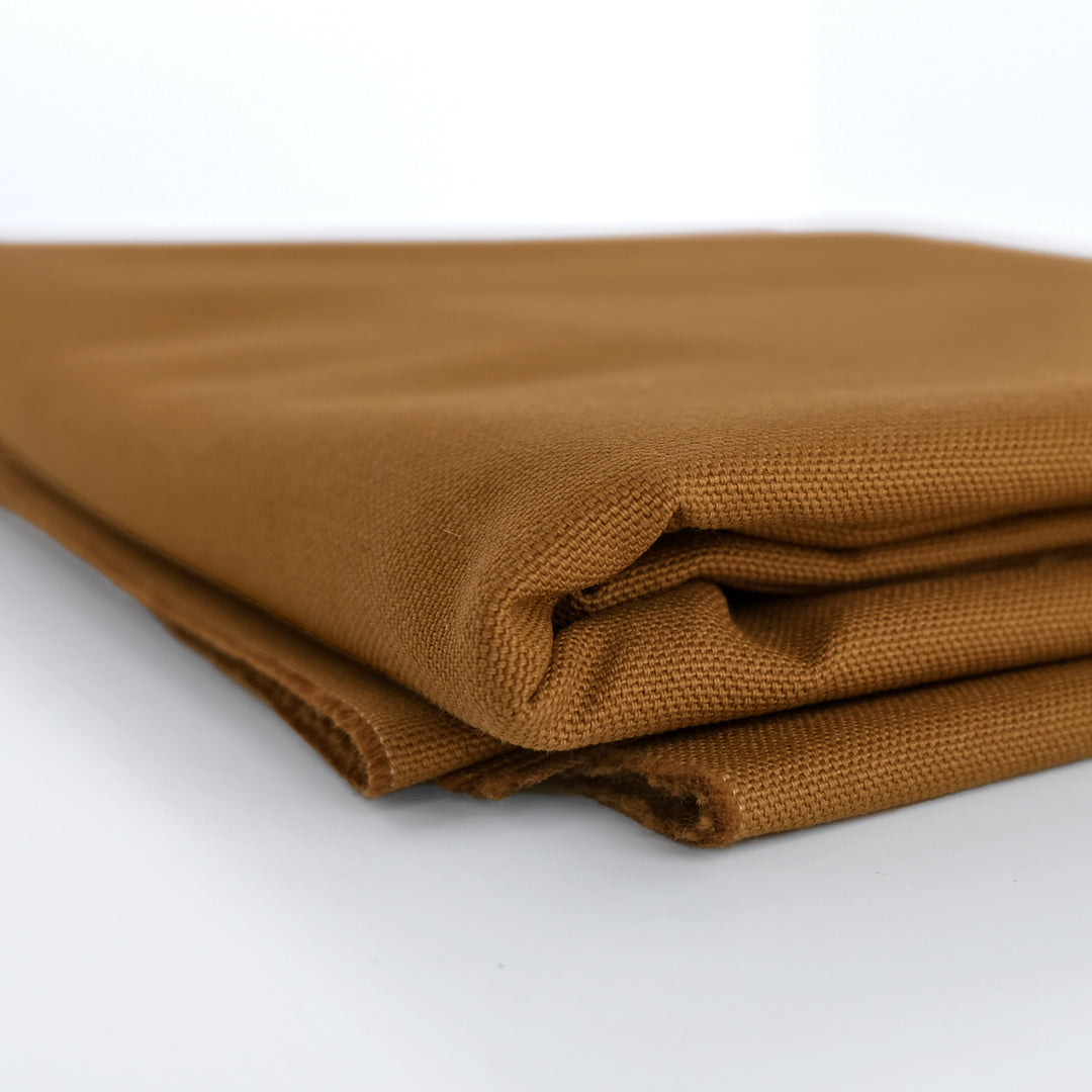 10oz Organic Cotton Duck Canvas - Teak