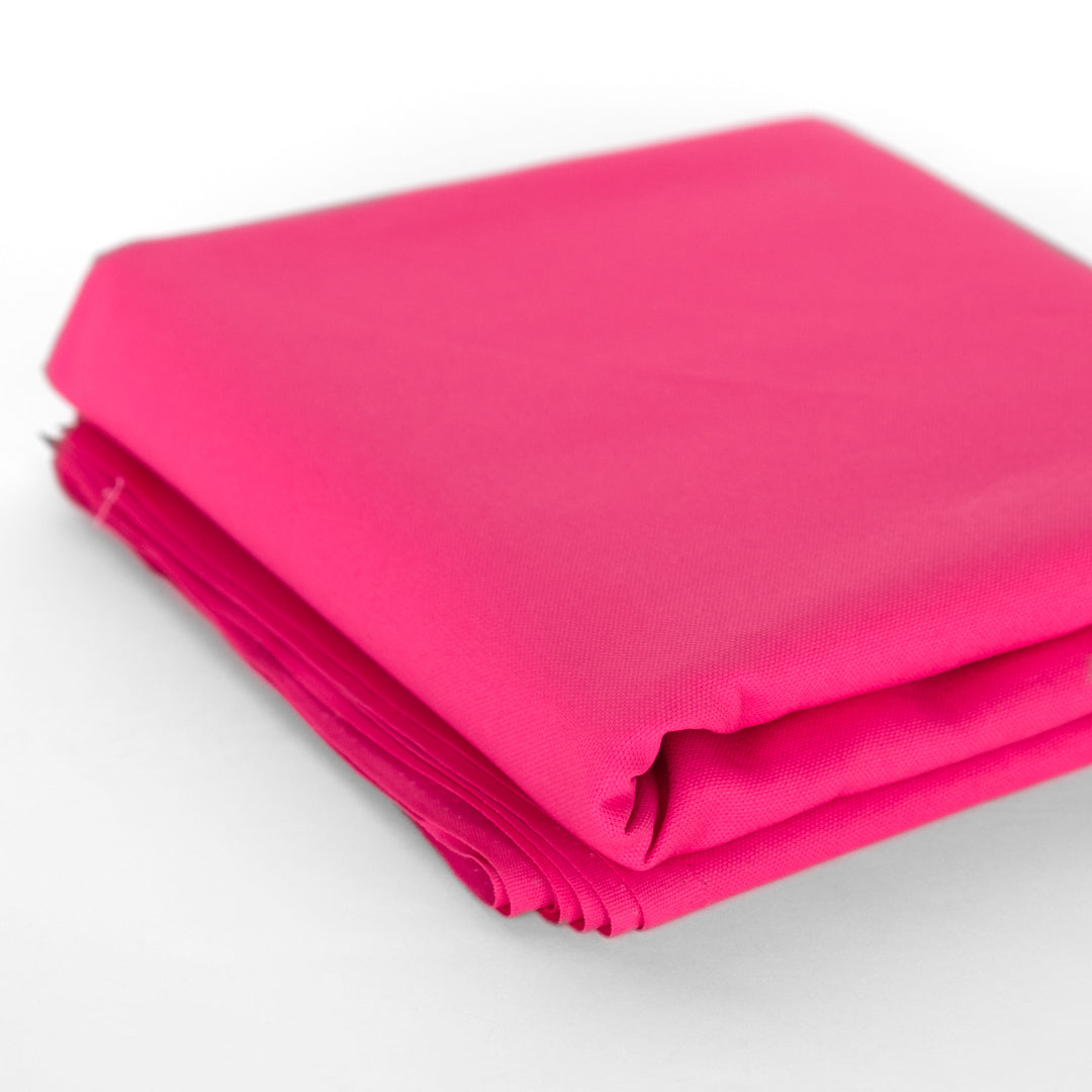 10oz Organic Cotton Duck Canvas - Electric Pink | Blackbird Fabrics