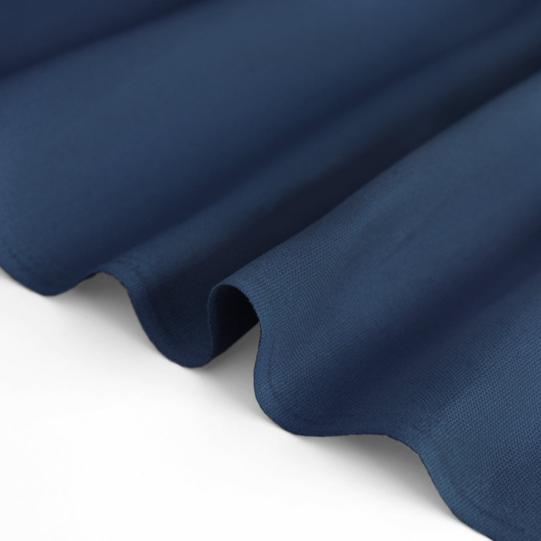 10oz Organic Cotton Duck Canvas - Denim Blue | Blackbird Fabrics