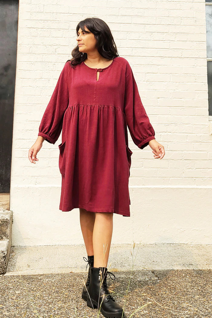 Romey Gathered Dress & Top, 00-20 - Sew House Seven | Blackbird Fabrics