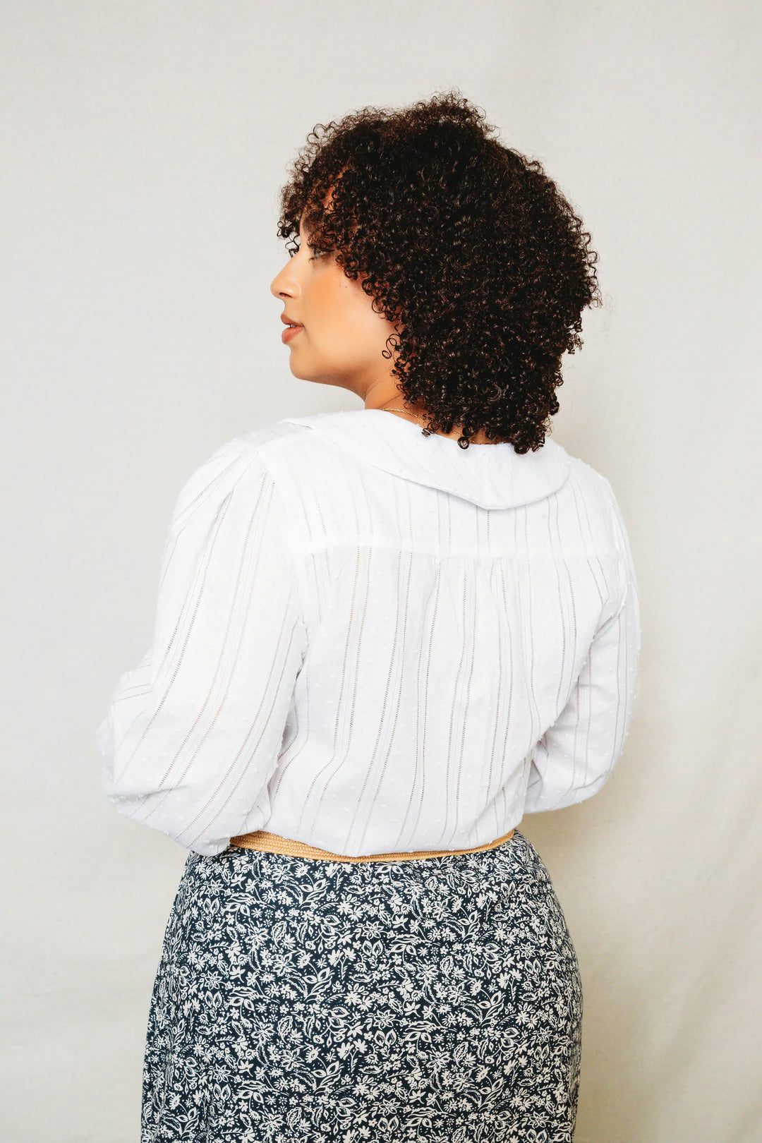 The Patina Blouse by Friday Pattern Company | Blackbird Fabrics