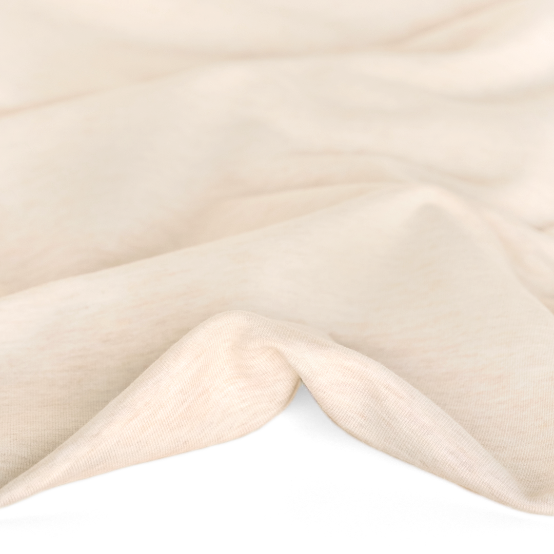 Day Off French Terry - Heather Almond