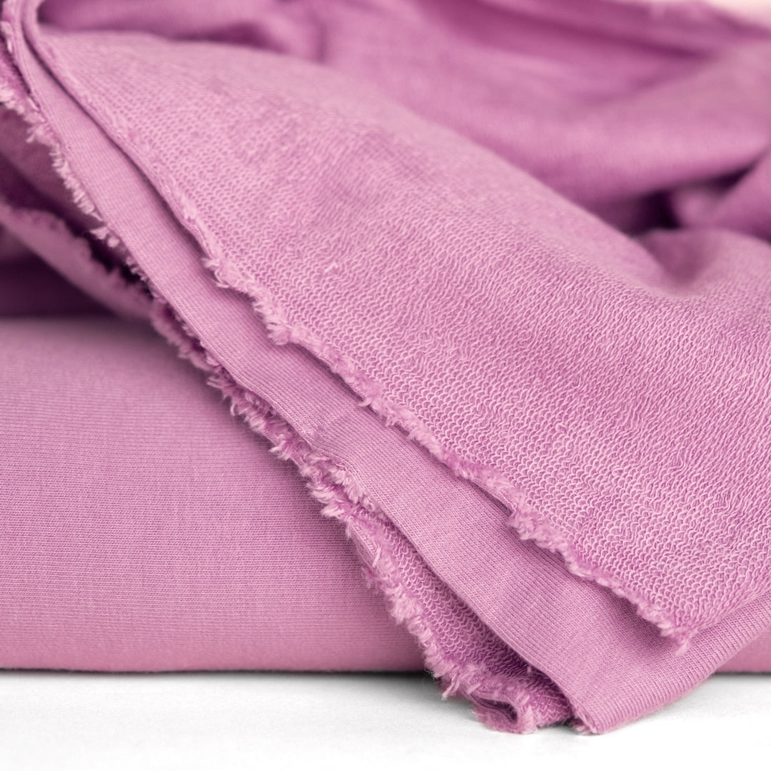 Day Off French Terry - Pale Dahlia