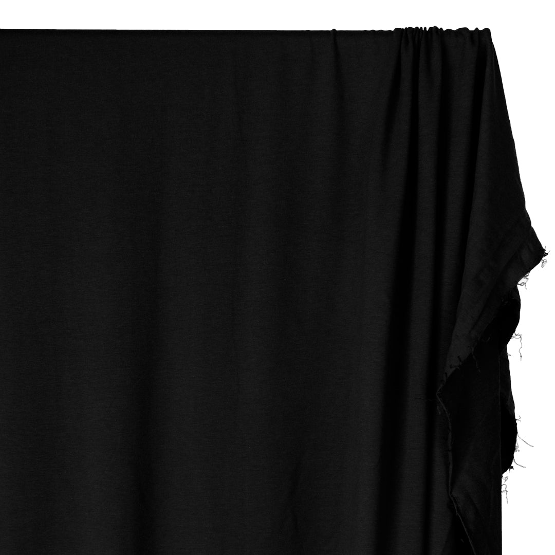 Day Off French Terry - Black | Blackbird Fabrics