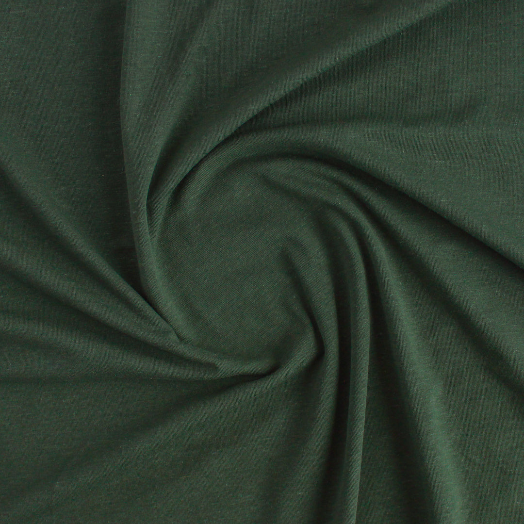 Hemp & Organic Cotton Jersey - Pine