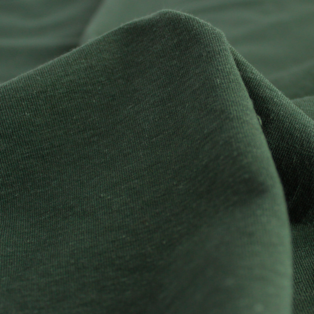 Hemp & Organic Cotton Jersey - Pine