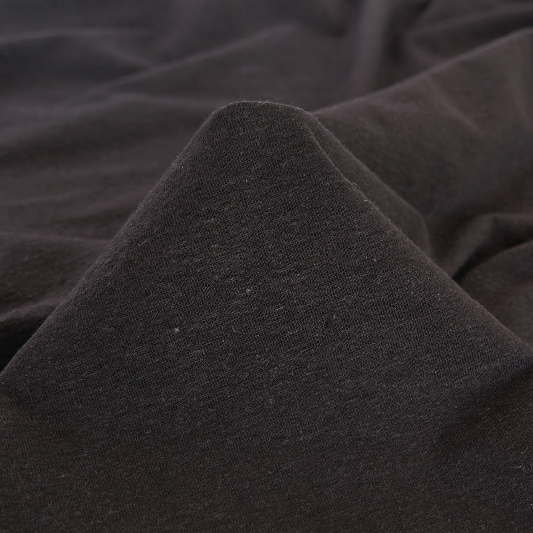 Hemp & Organic Cotton Jersey - Black