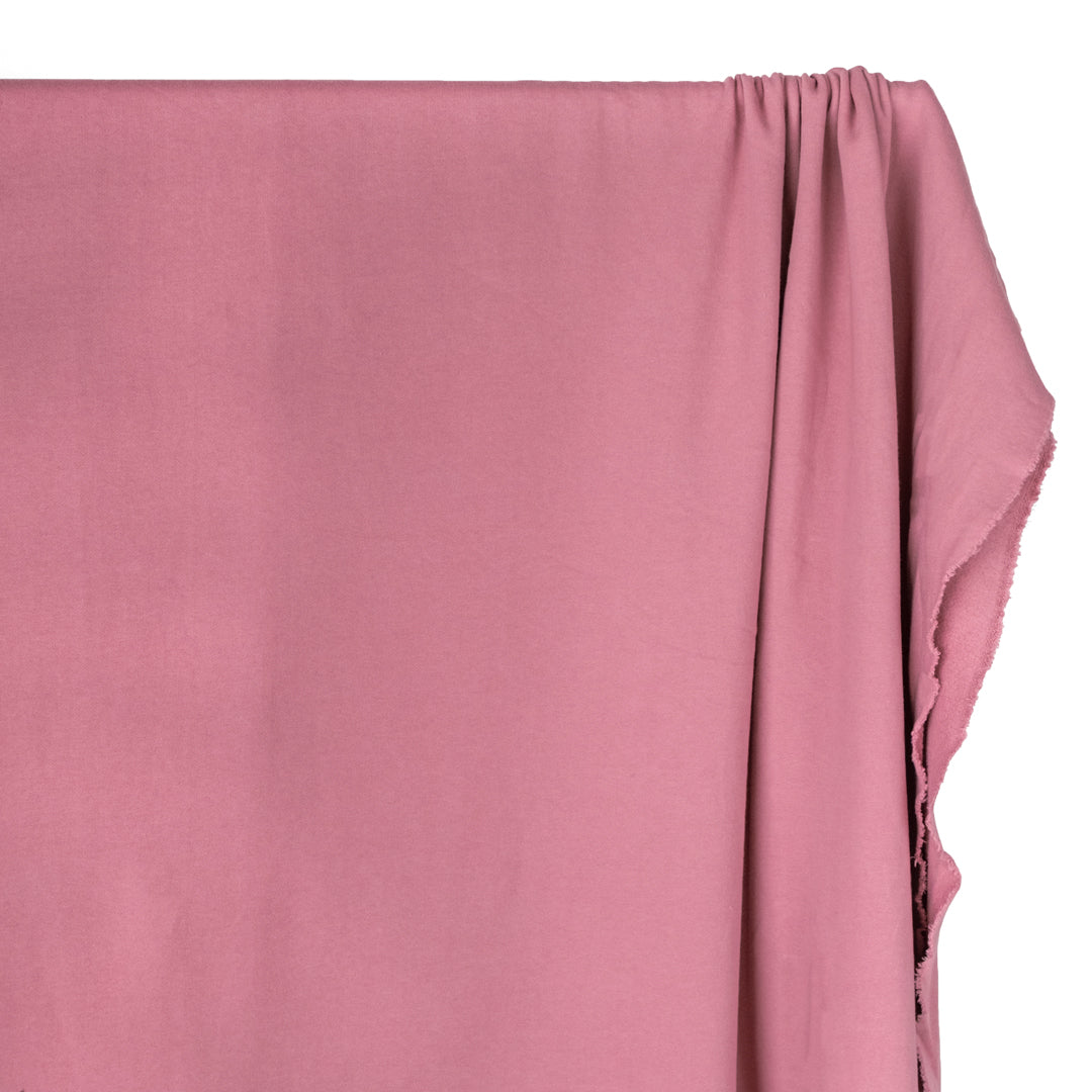 100% Organic Cotton Sweatshirt Fleece - Wild Rose