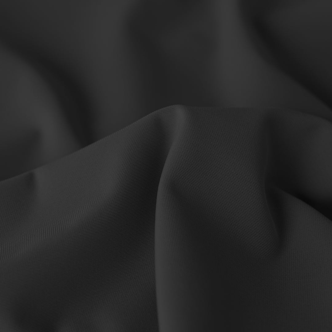 Recycled Nylon Swim Lining - Black | Blackbird Fabrics