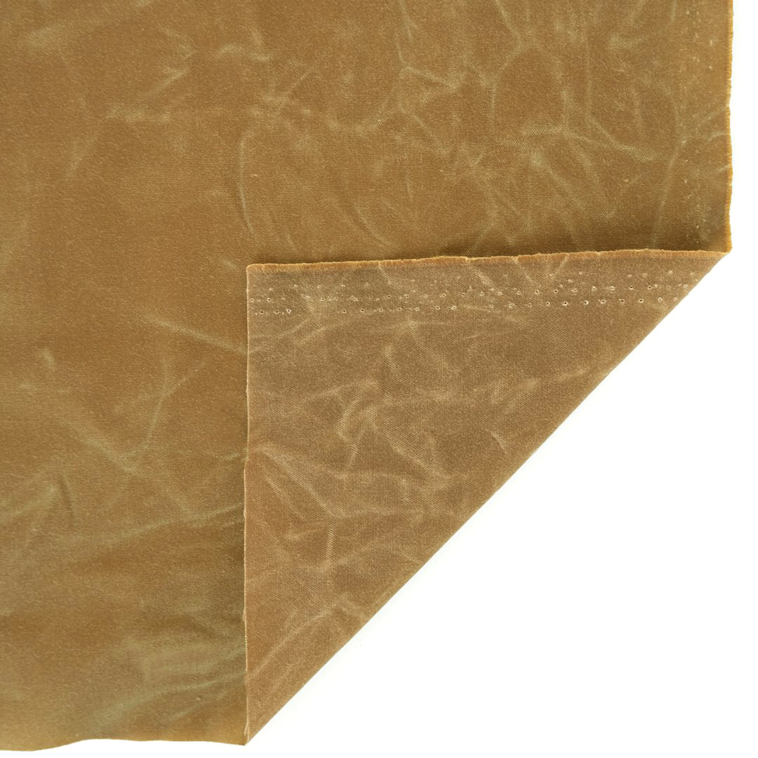 Waxed Cotton Canvas - Tobacco