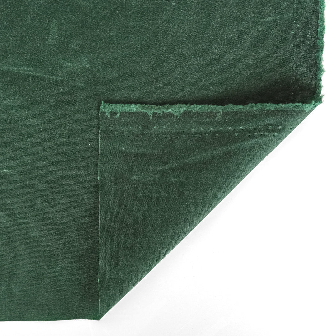 Waxed Cotton Canvas - Hunter Green