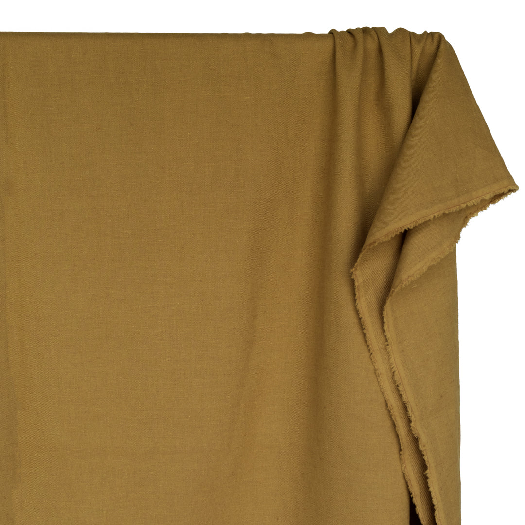 Carefree Cotton Linen Twill - Antique Bronze