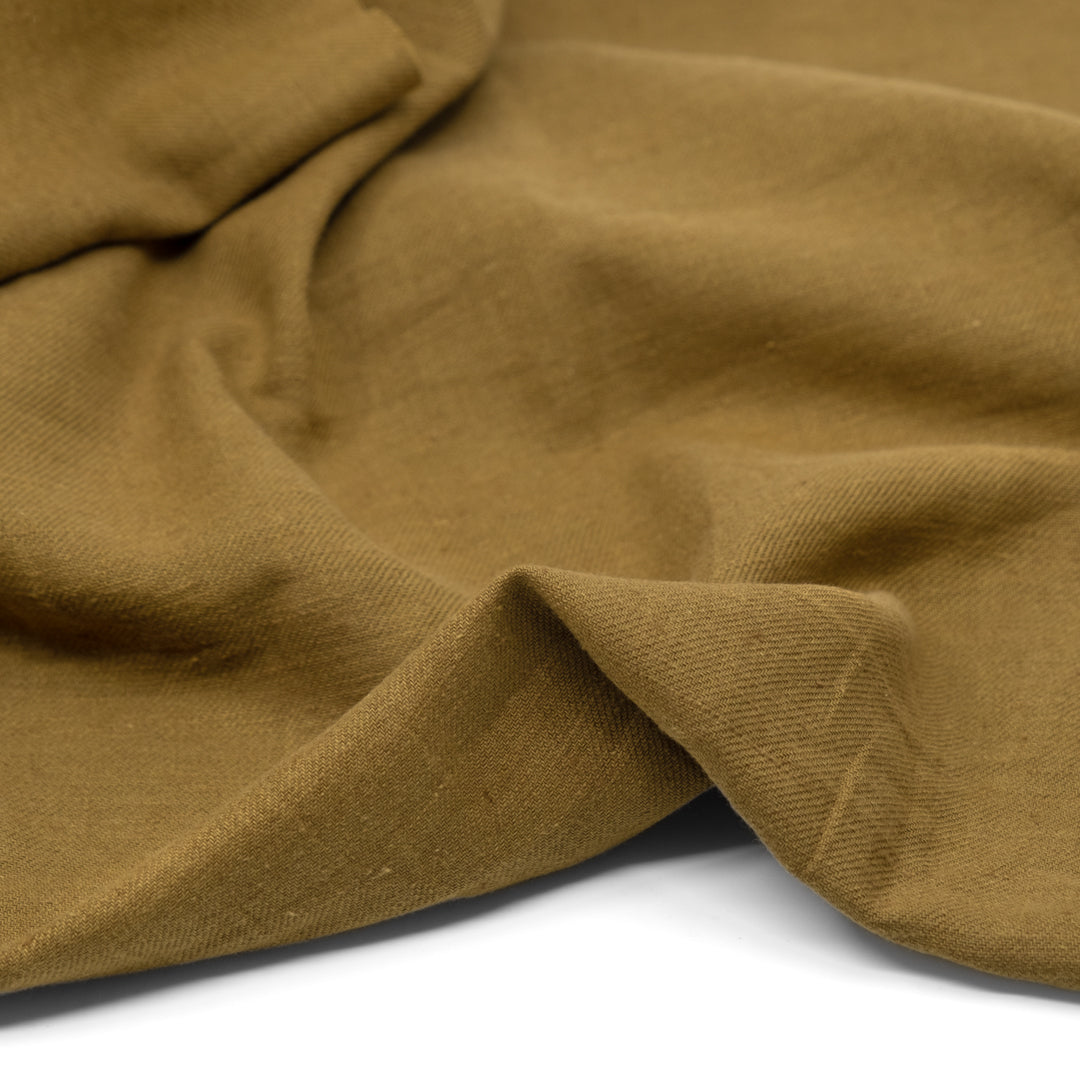 Carefree Cotton Linen Twill - Antique Bronze