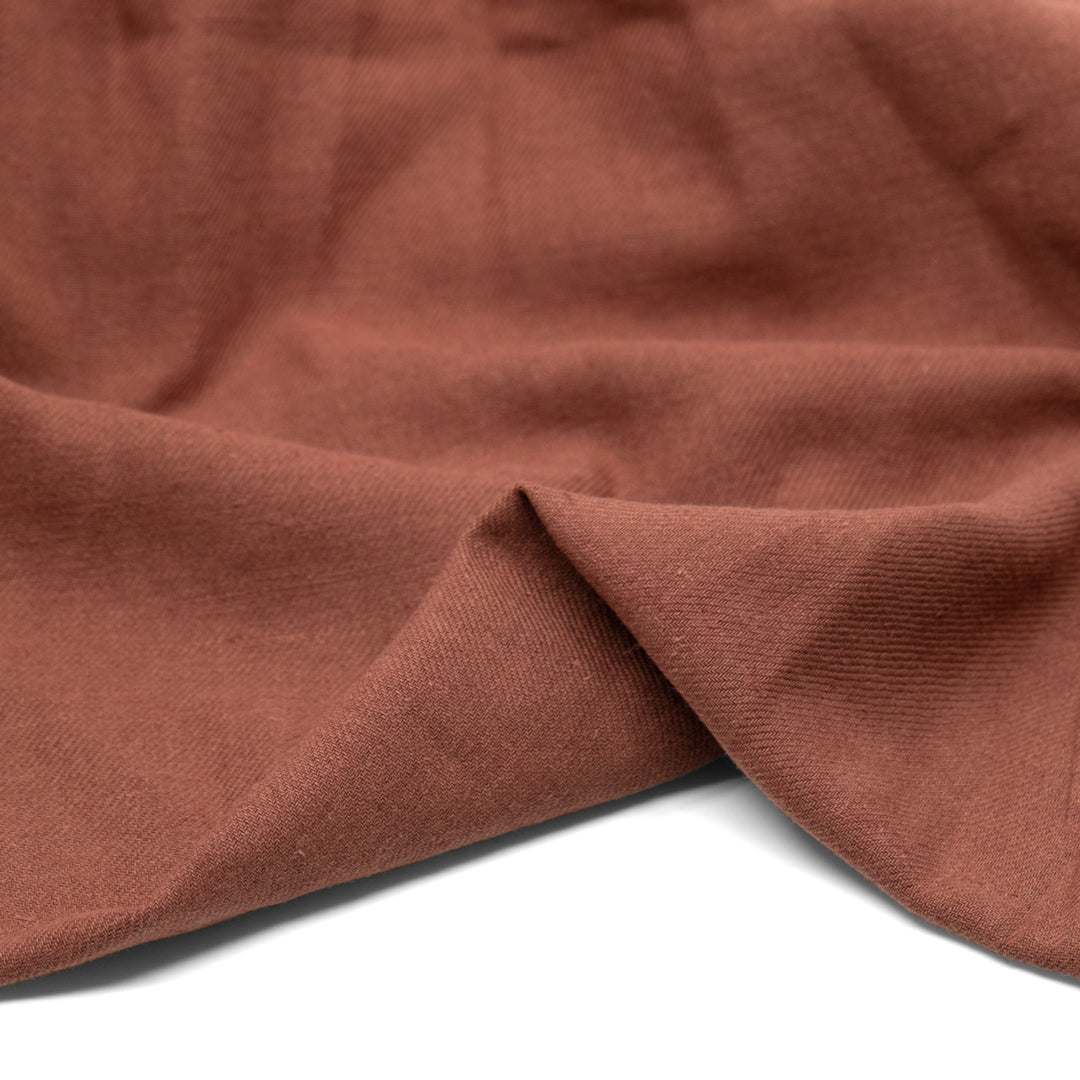 Carefree Cotton Linen Twill - Warm Clay