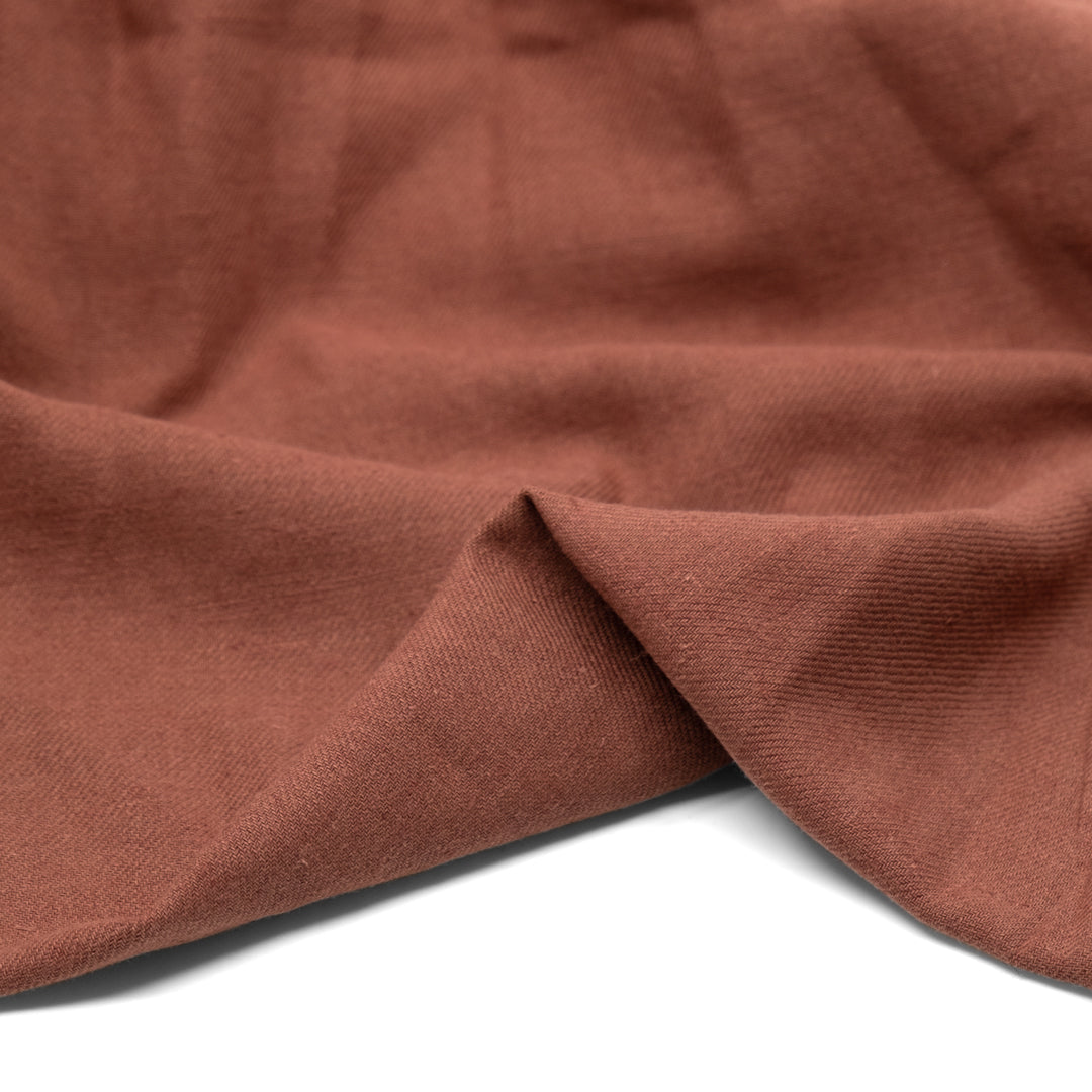 Carefree Cotton Linen Twill - Warm Clay