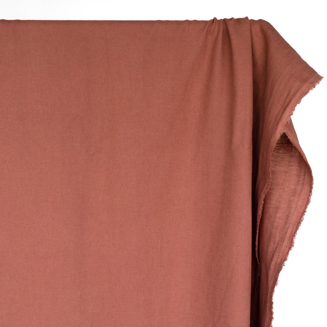Carefree Cotton Linen Twill - Warm Clay