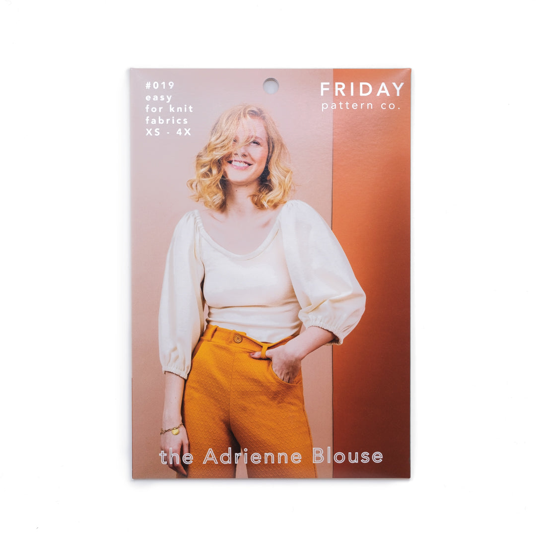 Adrienne Blouse - Friday Pattern Co