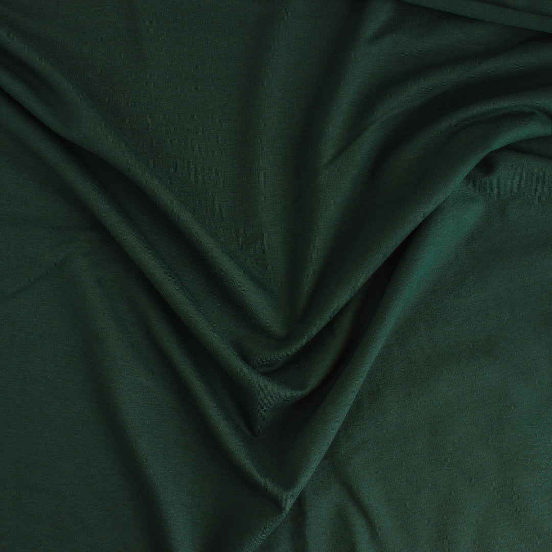 Cotton Modal Jersey Knit - Peacock