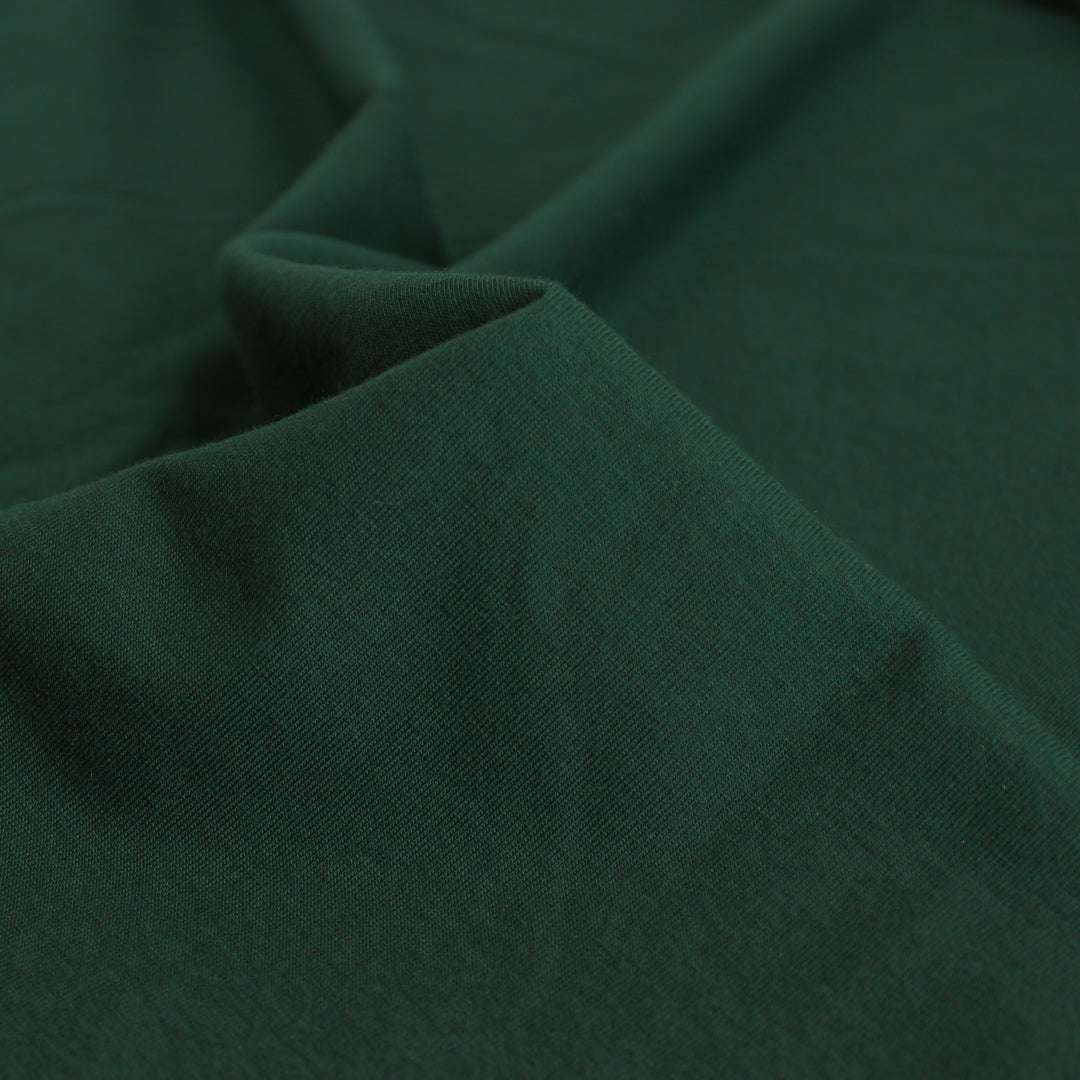 Cotton Modal Jersey Knit - Peacock