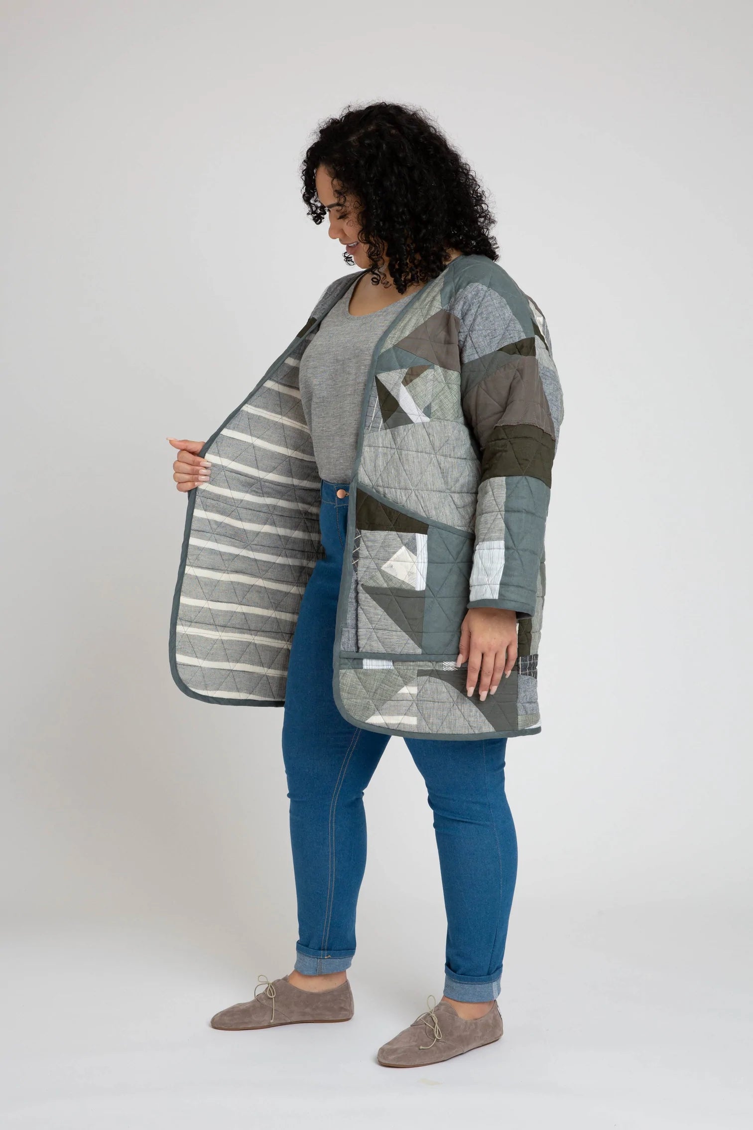 Hovea Jacket & Coat, Curve Range - Megan Nielsen