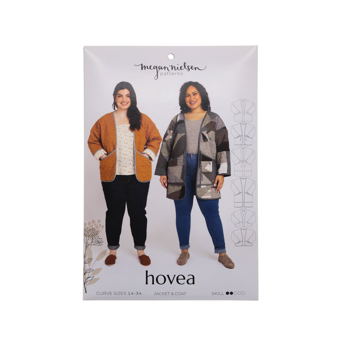 Hovea Jacket & Coat, Curve Range - Megan Nielsen