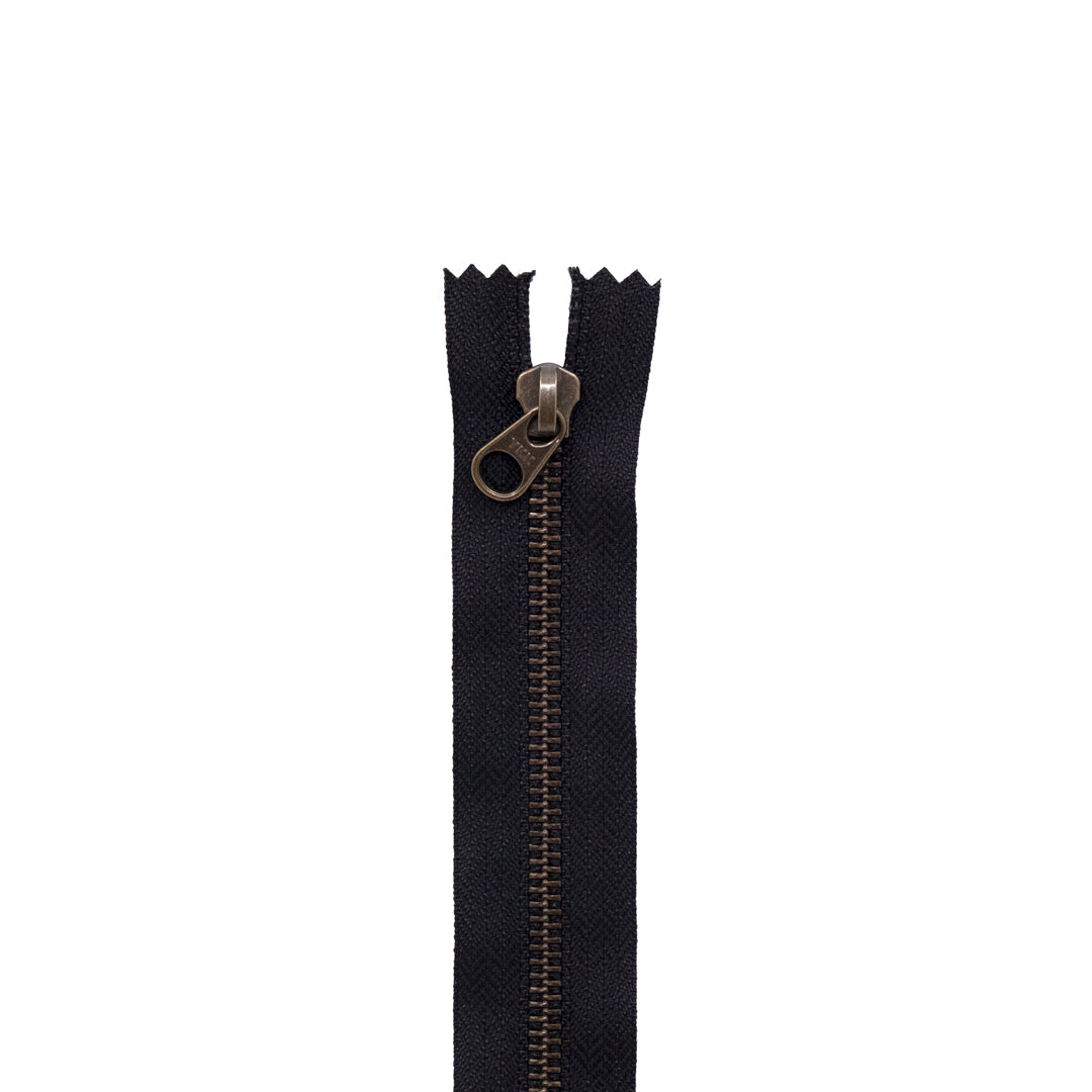 15" (38cm) Closed End Metal Zipper